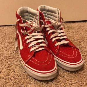Vans Sk8-hi Pro red